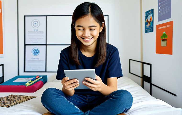 청소년상담사 실무와 관련된 최신 기술 트렌드 - Teenager and Mental Wellness App**

"A fully clothed Malaysian teenager, sitting comfortably in thei...